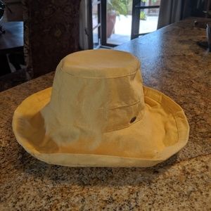 Yellow Scala Sun Hat - Adjustable